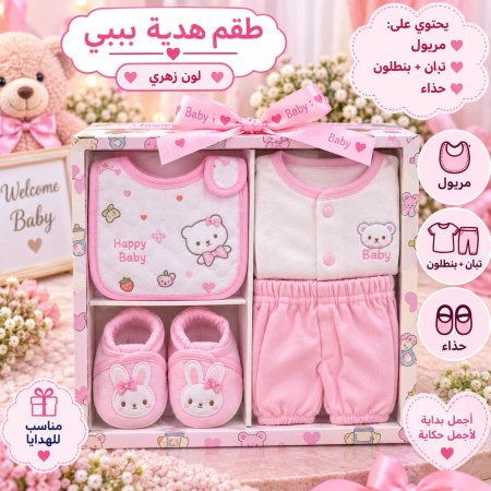طقم بيبي 4 قطع