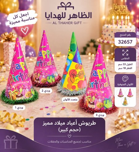 طربوش اعياد ميلاد مميز /12