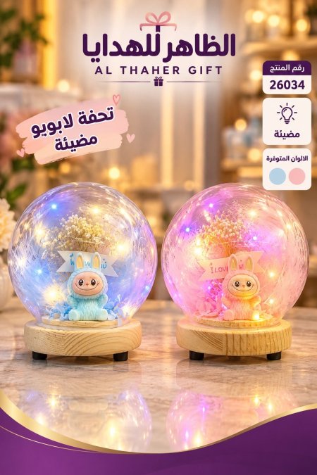 تحفة لابوبو مضيئة